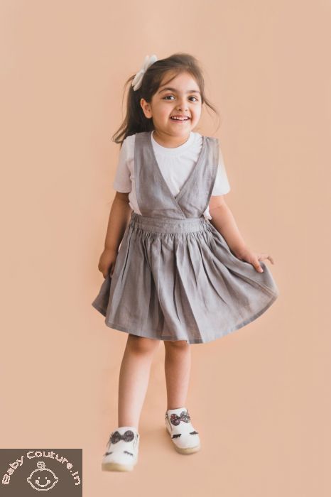 Girls Pinafore Dress in Canning - Worthy Threads