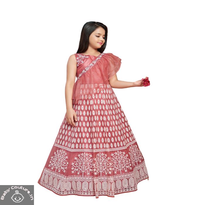 Tomato Red Beige Embroidery Work Silk Designer Long Anarkali Gown Suit Buy  online shopping salwar kameez at  Hyderabad