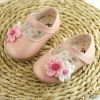 Lovely Flowers Girls Pink Sandals