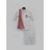 Stunning Off White Boys Achkan Pant with Stole 