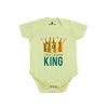 Superb Yellow Social Distancing King Unisex Baby Romper 